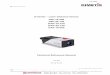 D-Series – Laser Distance Sensor DPE-10-500 DPE-30-150 DAN ... · V1.03 07.02.2018 File: TechnicalReferenceManual_DSeries_V103.odt Dimetix AG • Degersheimerstr. 14 • 9100 Herisau