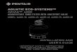 AQUACULTURE SAND FILTER WITH MULTIPORT VALVE · 3/11/2013  · aquatic eco-systems™ arias™ 4000 aquaculture sand filter with multiport valve model: a4000-35, a4000-40, a4000-60,