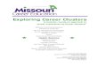 Exploring Career ClustersExploring Career Clusters in Health Science Exploring Career Clusters Missouri Center for Career Education 6 The following competencies selected for this unit