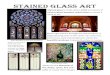 Stained Glass Art · In the window frame below, design your own nature inspired stained glass window. Use large shapes and lines to create your nature scene like the artists’ examples