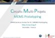 Circuits Multi-Projets - myCMP · Teledyne DALSA MIDIS platform CMP annual users meeting, 4 Feb. 2016, PARIS. Process Design Kit from Teledyne DALSA ... MEMS offer overview CMP annual