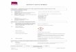 SAFETY DATA SHEET - Medline Industries · Trade name Elution solution (Flu A/B, RSV, Flu A and Flu B) 1.2 Relevant identified uses of the substance or mixture and uses advised against