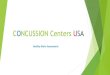 CONCUSSION Centers USA...Enroll in the CCUSA, Inc Youth Sports Concussion Assessment and Mitigation Program today. 1. Pre-Season Baseline Assessment QEEG brain maps and cognitive testing