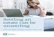 Settling an estate can be unsettlingstatic.contentres.com/media/documents/c777d6f5-adf7-4bcf-b700-c… · settling the estate. Step 2: Outline your strategy In most cases, the will