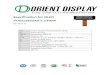 Specification for OLED AOM12832A0-2 - Orient Display...Specification for OLED AOM12832A0-2.23WW Revision O AO Orient Display Passive Matrix OLED M onochrome 12832 Resolution 128 x