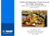 California Specialty Crops Council 2011 MRL Workshop JMPR Capacity Builiding … · 2011 MRL Workshop Codex Issue: JMPR Capacity Building June 2nd 2011 ... related texts such as codes