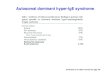 New Autosomal dominant hyper-IgE syndrome · 2018. 8. 7. · Autosomal dominant hyper-IgE syndrome Reduced Ab responses B-cell lymphoma 5-10% Grimbacher et al. 2005. Immunol Rev