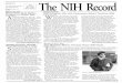 Vol. XLV No. 7 Still The Second NIH NIH Scientists Ally ... · 3/30/1993  · Murphy or Nazli Haq, 496-9675. D The NIH Record Published biweekly ar Bethesda, Md., by the Editorial