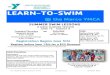 SUMMER SWIM LESSONS - Marco YMCA · 2020. 6. 4. · YMCA OF SOUTH COLLIER Safety Precautions: Instructors: Instructors will wear masks while teaching swim lessons. All equipment will