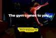 The gym comes to you...Train at home like in the gym To help you maintain a safe and professional training routine also at home, we have partnered with Technogym to offer you every