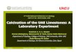 Calcination of the UAE Limestones: A Laboratory Experiment...for limestone. • Limestone calcination is industry achieved in Rotary kiln or vertical shaft limestone is fed as lumps