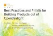 New Best Practices and Pitfalls for Building Products out of … · 2017. 12. 14. · Best Practices and Pitfalls for Building Products out of OpenDaylight Colin Dixon, TSC Chair,