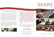 About Lead New Jersey - MemberClicks print brochure.pdf20 Nassau Street Suite 235B Princeton, NJ 08542 (609) 683-4400 info@leadnj.org About Lead New Jersey Lead New Jersey (LNJ) fosters