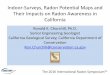Indoor-Surveys, Radon Potential Maps and Their Impacts on ...aarst-nrpp.com/wp/wp-content/uploads/2016/09/2016-Symposium-C… · 33 counties estimated to have no > 4 pCi/L homes “Zero