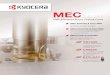 MEC-Series High Efficiency Milling Cutters · MEC High Efficiency & Low Cutting Force Milling Cutter Series MEC Endmills & Face Mills Standard & Long Shank Lineup ... See 2014 Milling