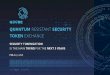 QUANTUM RESISTANT SECURITY TOKEN EXCHANGE QUUBE 2.0 - 191122.pdfW E TRANSFORMATE VENTURE CAPITAL MARKET EXCHANGE IS A Launchpad with the Smart Contract Fabric for Security Token 