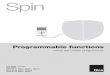 STF SPIN EN R000:Layout 1 - Home Automation Systems€¦ · STF SPIN – Rev00 Firmware: SPIN 21/A: BN01, BN01a, BN01b SPIN 31/A: CN01, CN01a SPIN 41/A: DN01, DN01a Programmable functions