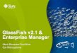 GlassFish v2.1 & Enterprise Manager - Oracle · 2017. 2. 9. · 1 GlassFish v2.1 & Enterprise Manager Alexis Moussine-Pouchkine Sun Microsystems. 2 Some vocabulary •Cluster –