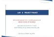 LAW & PROJECT FINANCE Subramanian.pdf · Bulk of Project Finance today in developing countries 63% of the project loan amounts to developed world in 2000 Less than 30% over the last