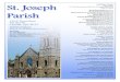 St. Joseph PASTORAL TEAM: Parish Office Parish 6/21/2020 ¢  St. Joseph Parish PASTORAL TEAM: Parish