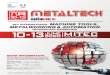 26 INTERNATIONAL MACHINE TOOLS, METALWORKING & …€¦ · & AUTOMATION TECHNOLOGY EXHIBITION MACHINE TOOLS, METALWORKING metaltechmy SHOW INFORMATION METALTECH & AUTOMEX is strictly