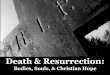 Death & Resurrection€¦ · - No “according to the scriptures” in relation to resurrection. 2. Women as the principal witnesses. 3. Never mention the feature of Christian Hope