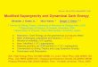 Modi¯¬¾ed Supergravity and Dynamical Dark Seminar Talk at IPMU, Ketov@2009.12.08 Modi¯¬¾ed Supergravity