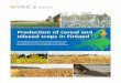 Production of cereal and oilseed crops in crops need to be dried after harvest, practically without