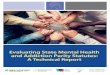 Evaluating State Mental Health and Addiction Parity Statutes ......Evaluating State Mental Health and Addiction Parity Statutes: A Technical Report iv The Parity Leadership Coalition