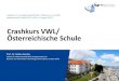 Crashkurs VWL/ Österreichische Schule · Friedrich A. von Hayek-Gesellschaft | Netzen, 31. Juli 2017 Akademie der Freiheit (30. Juli bis 5. August 2017) Prof. Dr. Stefan Kooths Institut