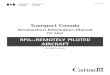 RPA - Aeronautical Information Manual - AIM 2020-2 · 3.2.27.4ight Vision Goggles N Night vision goggles can be used to supplement the RPAS crew’s view of the RPA but caution should