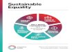 Sustainable Equality - EMIN€¦ · to broaden our understanding of sustainability challenges, and of how policies must change to drive the transformation towards our ultimate goal