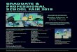 GRADUATE & PROFESSIONAL SCHOOL FAIR 2018 Grad Fair.pdf · SCHOOL FAIR 2018 Hosted by The Graduate College and Career Services BROWSE SESSION Monday, February 12 LBJSC Ballroom 11