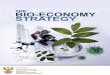 The Bio-economy Strategy - Stellenbosch University · The Bio-economy Strategy has been formulated to be more productive, more responsive and more relevant to the needs of South Africans;