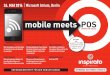 26.05.2014 mobile meets PoS - Inspirato Konferenzenund mobile Shopping-Welten miteinander verschmelzen 10:30 – 11:00 BeSt Practice mymueSli mobile marketing am PoS – aktuelle trends