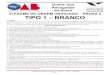 New VI EXAME DE ORDEM UNIFICADO – PROVA 2 · 2017. 4. 13. · VI EXAME DE ORDEM UNIFICADO – PROVA 2 – TIPO 1 – BRANCO Página 1 Ordem dos Advogados do Brasil VI EXAME DE ORDEM