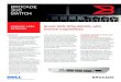 DATA ShEET BrOcADE 300 SwITch - Dell...Brocade Inter-Switch Link (ISL) Trunking combines up to eight ISLs between a pair of switches into a single, logical high-speed trunk capable