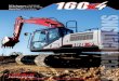 Operating Weight: 38,400 lbs. (17 400 kg) · Operating Weight: 38,400 lbs. (17 400 kg) Digging Depth: 19 ft 11 in (6.06 m) Link-Belt 160 X4 Series excavators are built to exceed your