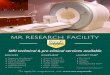 MR RESEARCH FACILITY · Contact Us | 313-745-1388 | Wayne State University | About Us 20+ years as a research MR center Internationally recognized scientists Experienced staff and