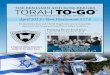 Yeshiva University • The Benjamin and Rose Berger Torah To ...download.yutorah.org/2013/1053/Yom_Haatzmaut_To-Go_-_5773.pdf · Religious Zionism, the long journey he travelled to