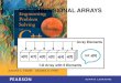 ONE DIMENSIONAL ARRAYS - irvrobbins.com 7.pdf · The “for loops” are used to specify ONE DIMENSIONAL Arrays (vectors) and Nested “for” loops for TWO DIMENSIONAL ARRAYS (Matrices)