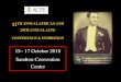11TH ANNUAL AFRICAN AND 20TH ANNUAL ACFE … - ACFE...The event takes place at the Sandton Convention Centre in Johannesburg. This premier conference venue is situated in close 