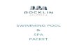SWIMMING POOL SPA PACKET - City of RocklinSwimming Pool Requirements line and 3 feet to rear property line. Setbacks measured from water's edge and water source (waterfall, slide,