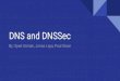 DNS and DNSSec - York University€¦ · DNS Domain Name System Translates domain names to IP addresses Motivation Eliminates memorizing IP addresses Application Layer Protocol