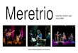 Meretrio - Emiliano Sampaioemilianosampaio.com/emiliano/wp-content/uploads/2020/02/Meretri… · creativity in instrumental music, developing a work that mixes Brazilian rhythms,