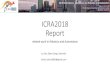 ICRA2018 Report - slides.games-cn.orgˆ˜健.pdf · ICRA2018 Report related work in Robotics and Automation Liu Jian, Shan Dong University. Email: jianliu2006@gmail.com