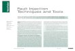 Theme Feature Fault Injection Techniques and Toolszorzo/cs/hsueh-injection.pdf · Hsueh, Timothy K. Tsai, and Ravishankar K. Iyer University of Illinois at Urbana-Champaign Theme