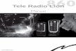 Tele Radio Lion 860 - Nord Tech · findes et ”naturligt” jordplan som et blik- eller køretøjstag. Hvis modtageren placeres på en væg, er det vigtigt, at antennen vinkles ud