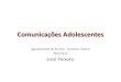 Comunicações Adolescentes€¦ · Comunicações Adolescentes Agrupamento de Escolas ... Refeições em família Foi um dos factores mais importantes associado a ... •controle