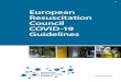 European Resuscitation Council COVID-19 Guidelines - GRC · in-hospital cardiac arrest at a tertiary hospital in Wuhan, China, 119 (87.5%) had a respiratory cause for their cardiac